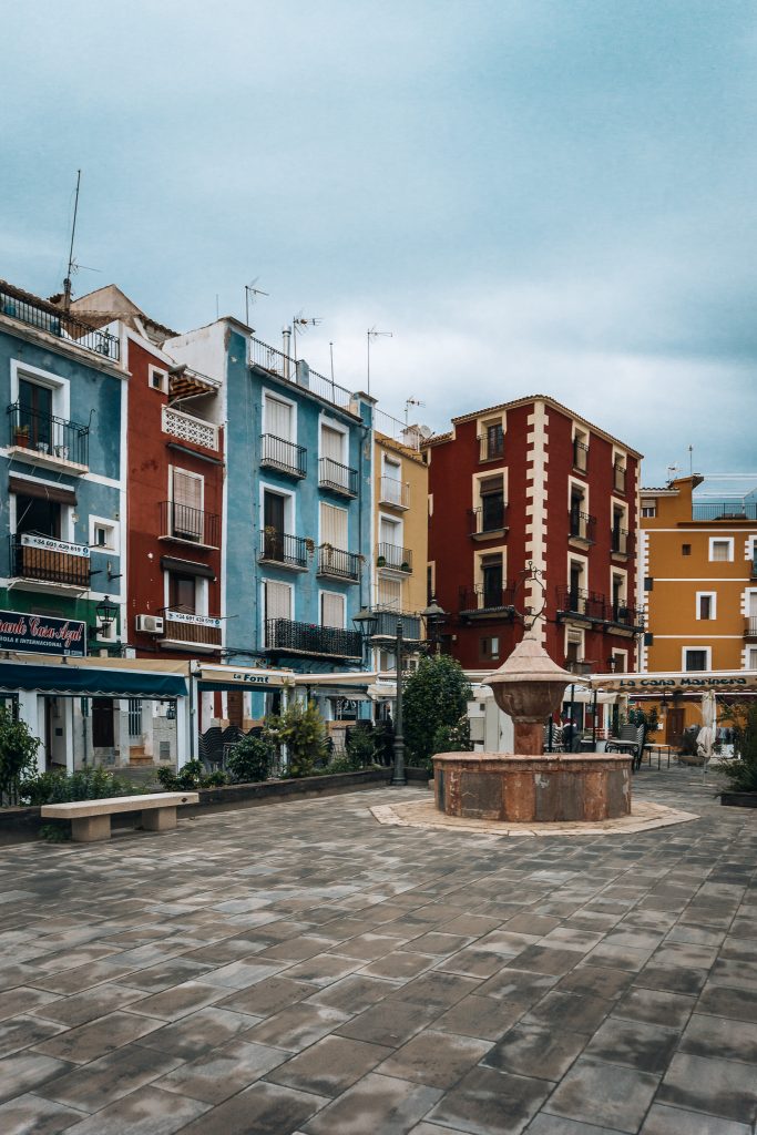 Villajoyosa, Spain - Colorful houses
