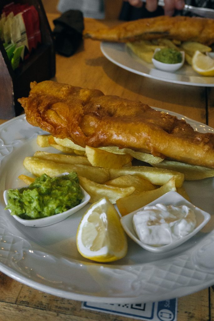 Best things to do in Gibraltar - eat fish & chips