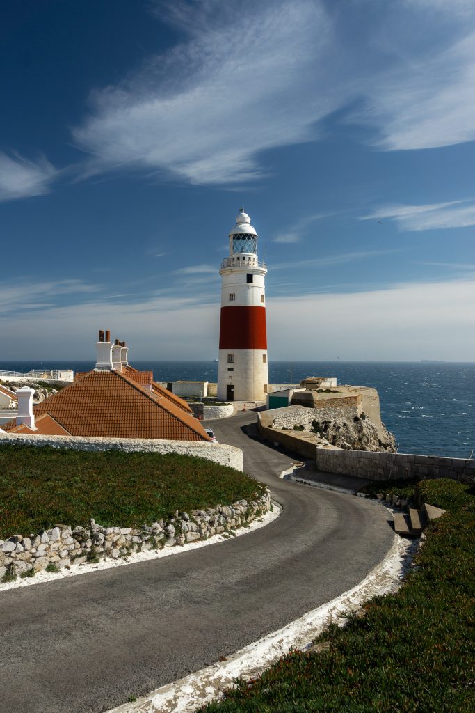 19th-century lighthouse in Europa Point, Gibraltar