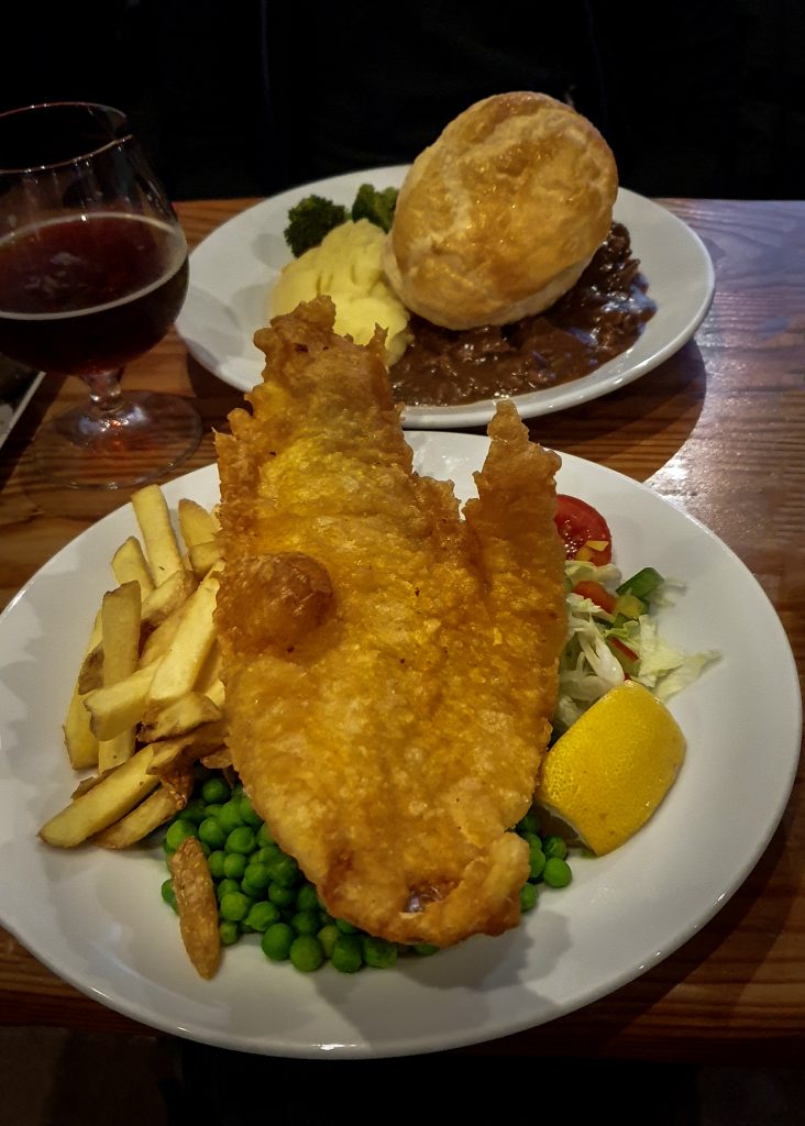 Experience local food - fish and chips UK