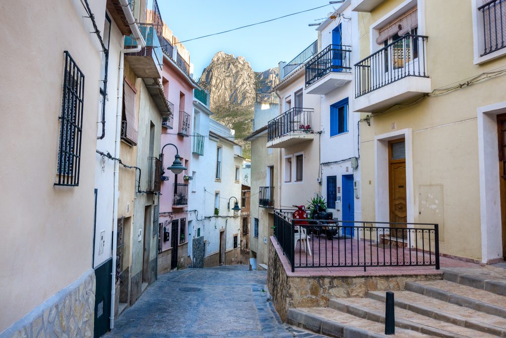 Finestart - hidden gem on Costa Blanca is among most beautiful towns in the Province of Alicante in Spain