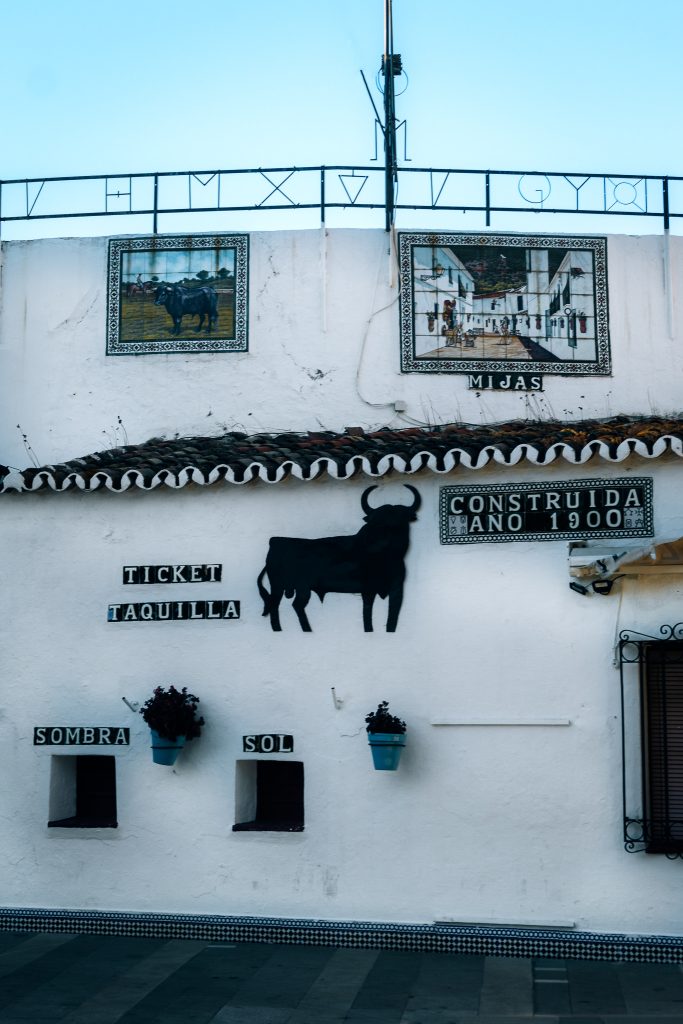 Bullring in Mijas Pueblo, Spain