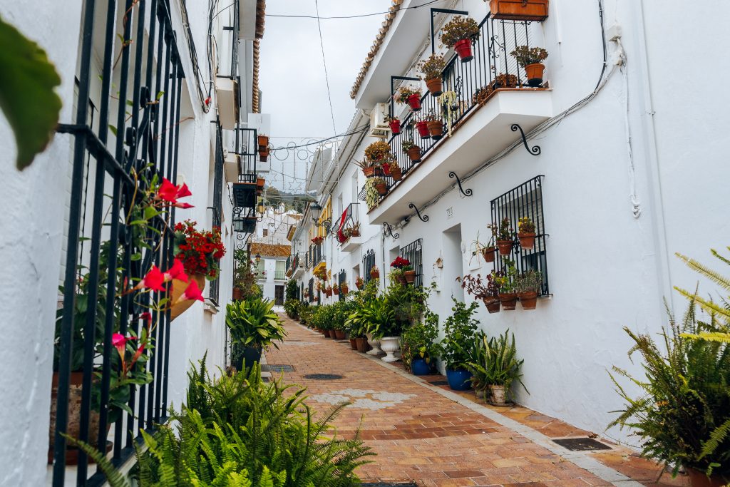 Benalmadena Pueblo - is one of the most Beautiful White Villages Near Malaga, Spain