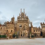 Castillo de Colomares in BenalmaÌ�dena Spain
