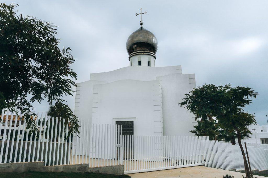 Iglesia de la Ascensioon Orthodox Christian Church in Andalusia near Estepona