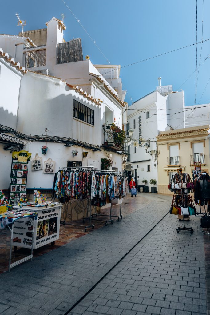 Explore charming Nerja Old Town Streets