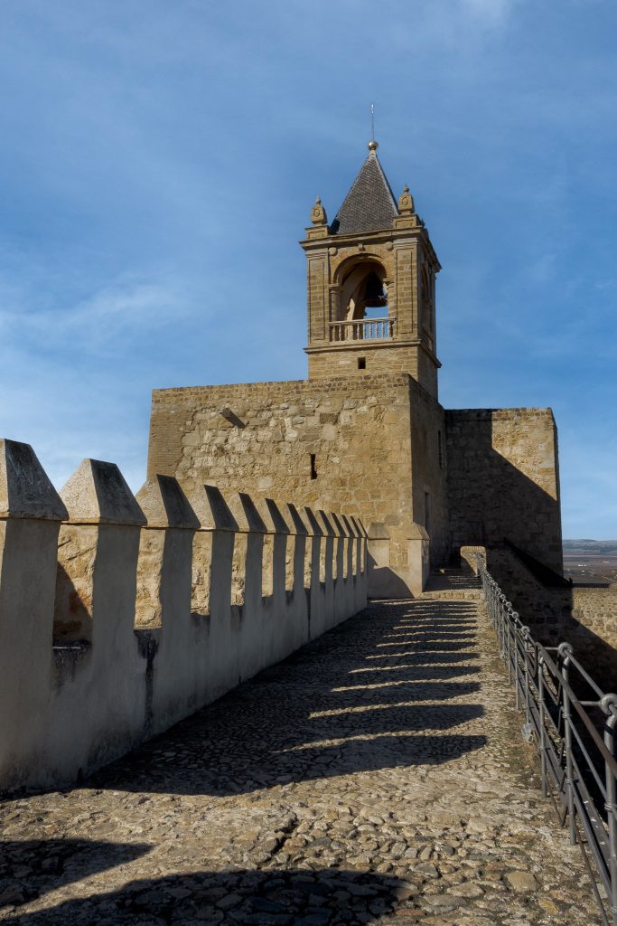 Moorish Alcazaba of Antequera in province of Malaga 
