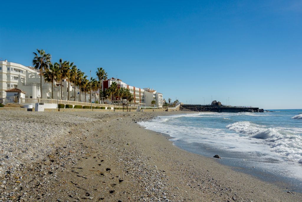 Beaches in Nerja Spain - Playa Torrecilla