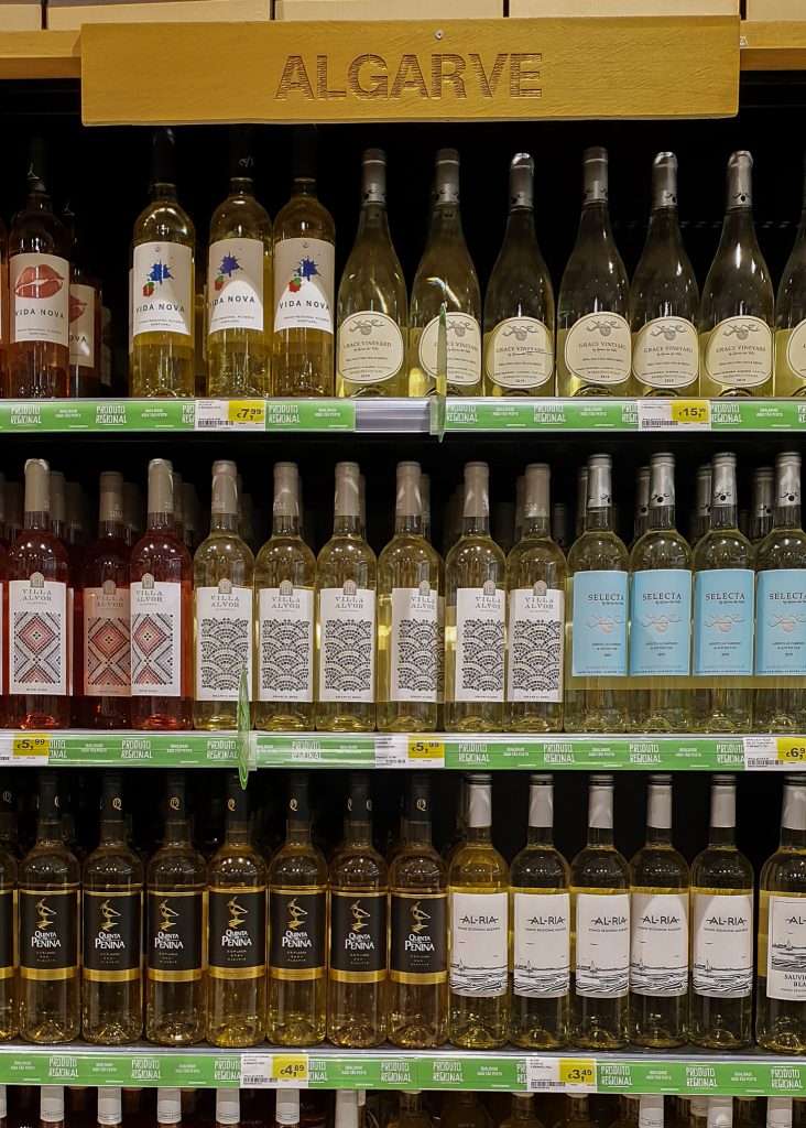 Costs of groceries in Portugal - white wine