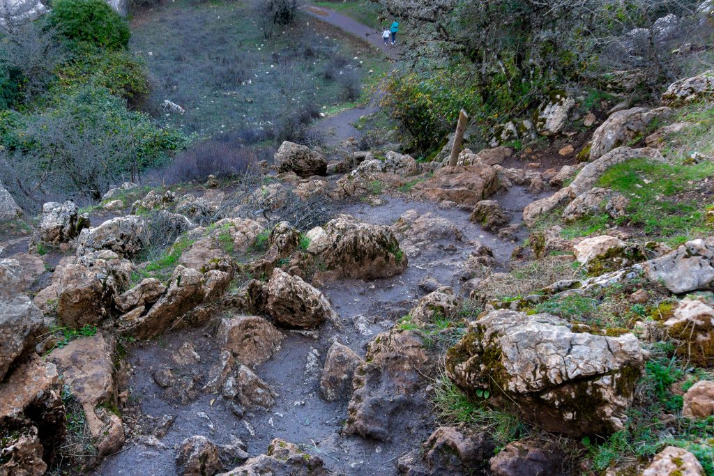 El Torcal de Antequera practical information - watch out for muddy terrain