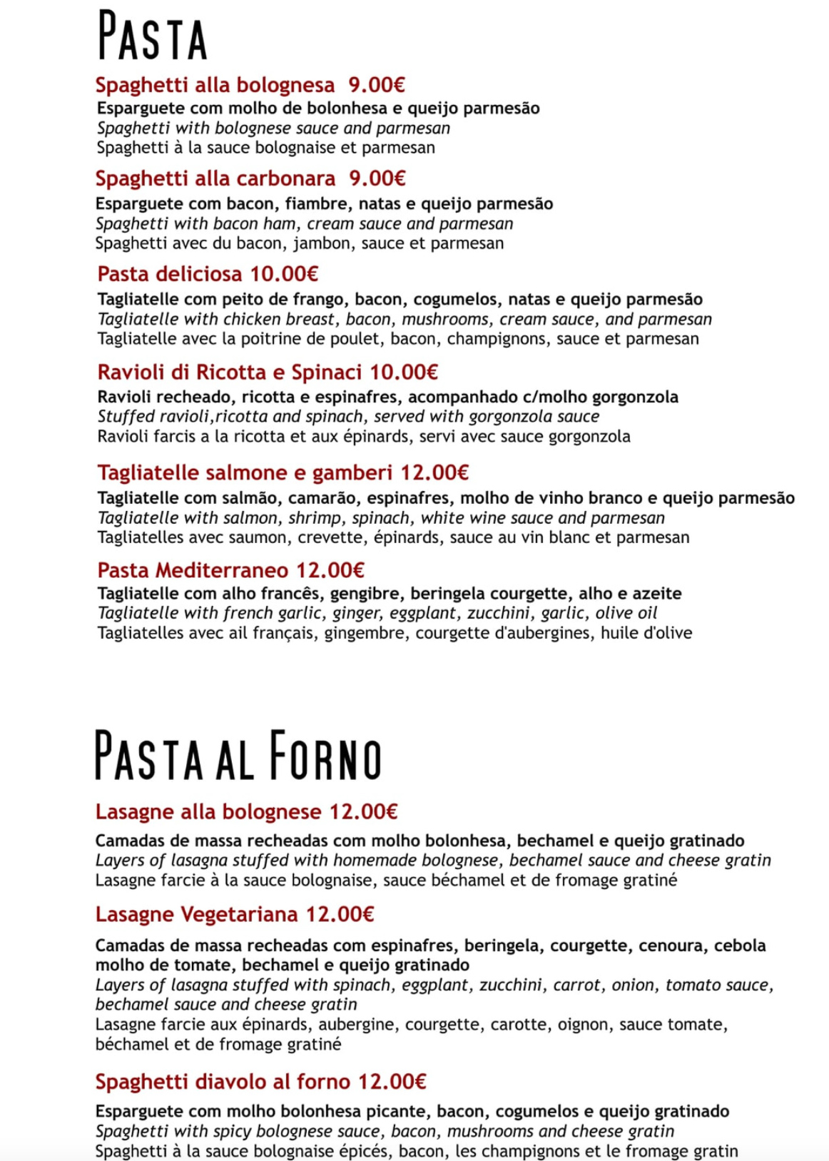 Going out in Portugal - restaurants 1