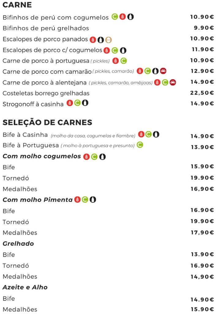 Going out in Portugal - restaurants costs