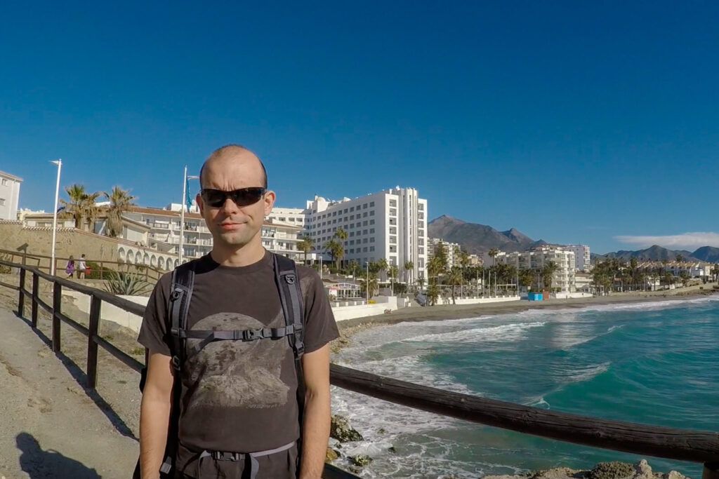 Happy Little Traveler team in Nerja Spain