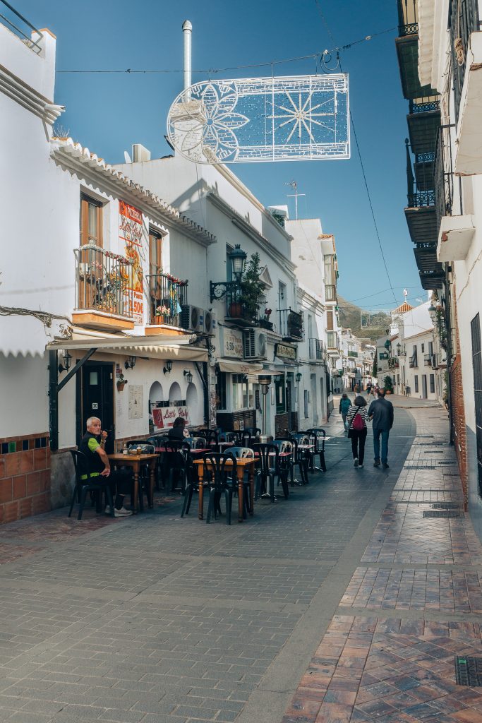 Nerja white village is among best ones in the province of Malaga