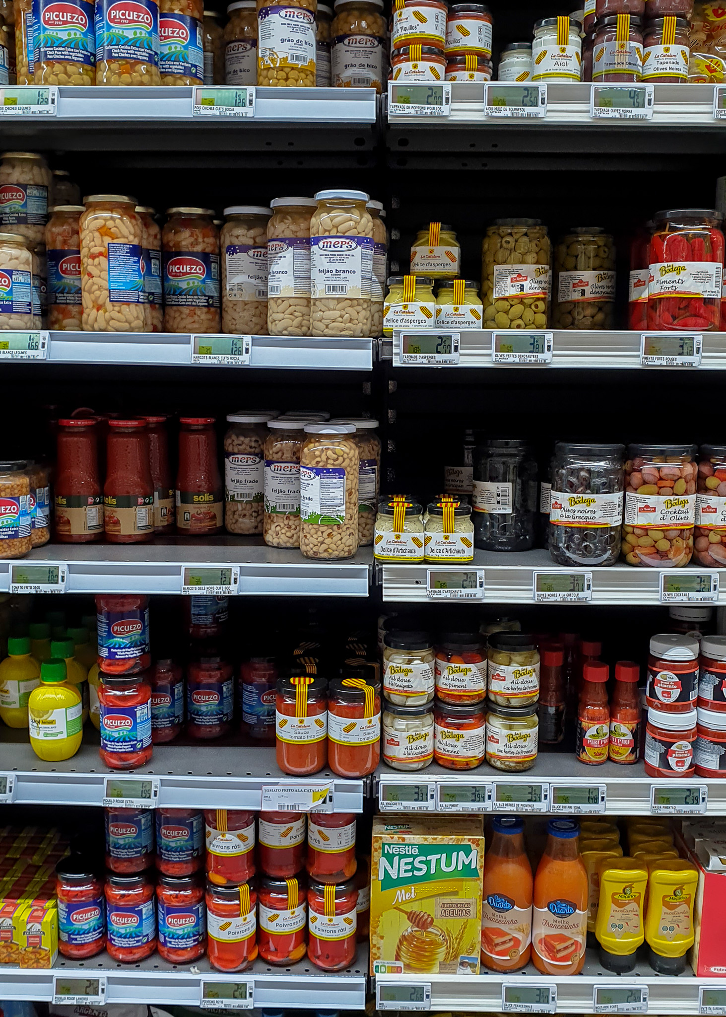Cost of groceries in France - beans
