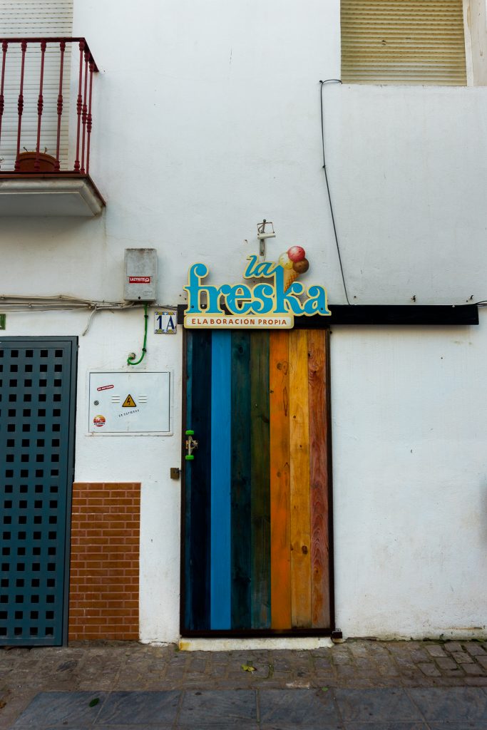Tarifa Old Town Spain - Colorful doors