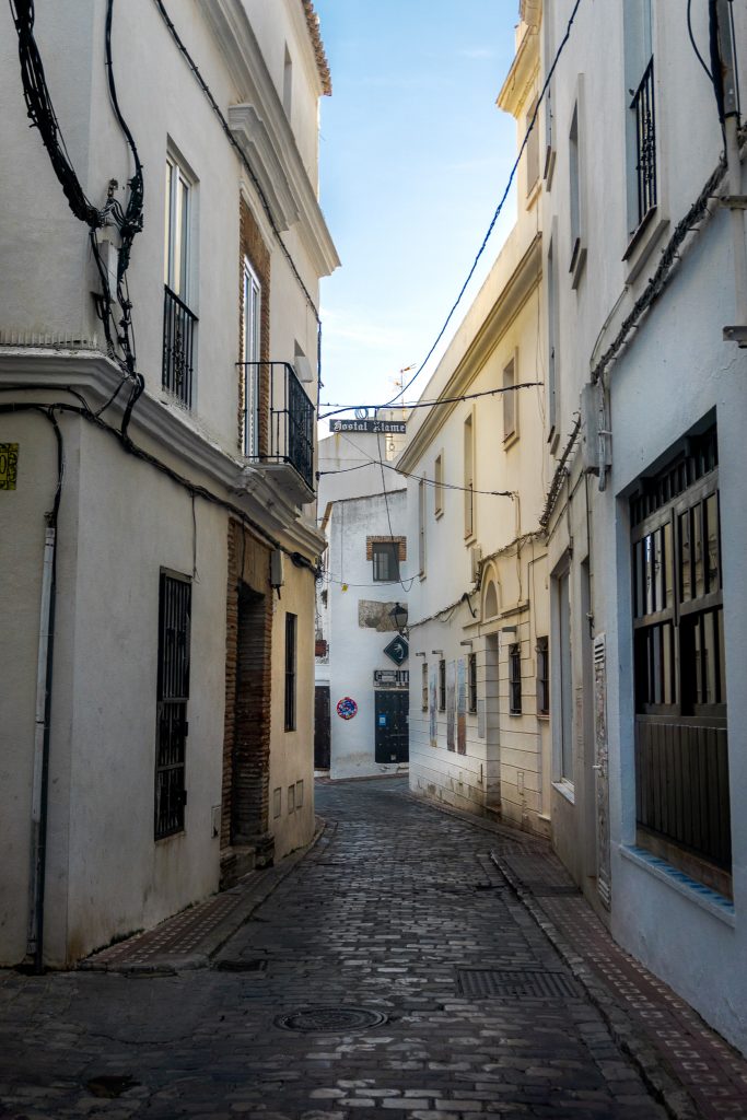 Tarifa Old Town Streets Spain