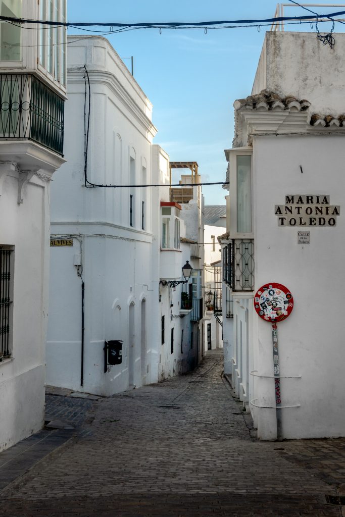 Tarifa Spain - Old Town whitewashed streets
