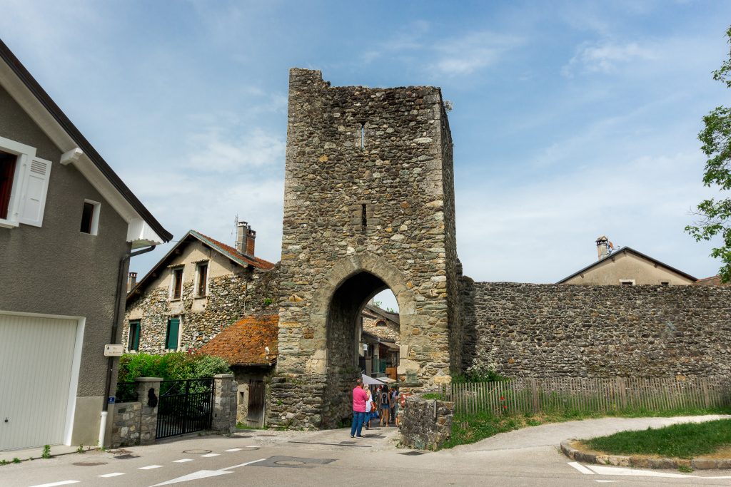 Nernier Gate - Yvoire France medieval village gate