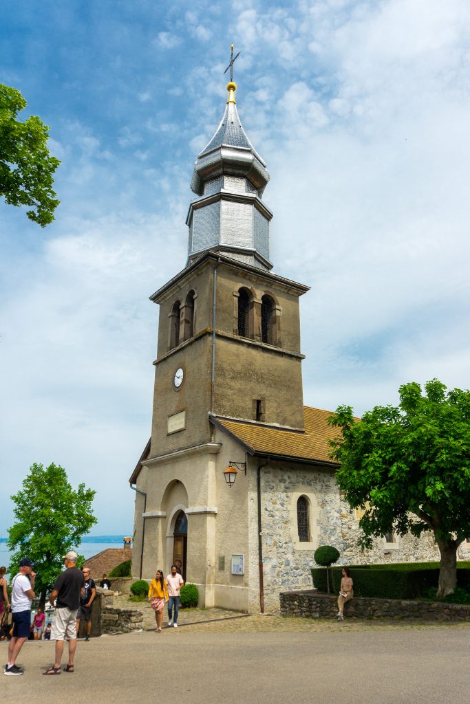 Saint Pancrace Church of Yvoire in France