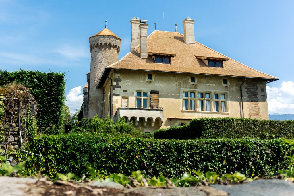 Castle of Ripaille in Thonon Les Bains France