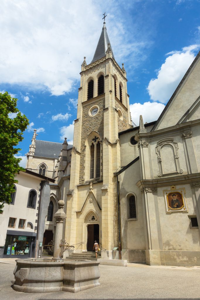 Church of Saint-Hippolyte & Basilica Saint-François-de-Sale in Thonon-Les-Bains