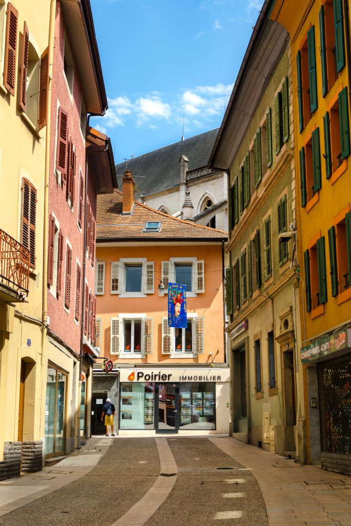 Thonon-Les-Bains Old Town Street