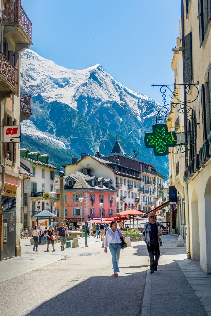 Best things to do in Chamonix, France - stroll among Alpine village streets