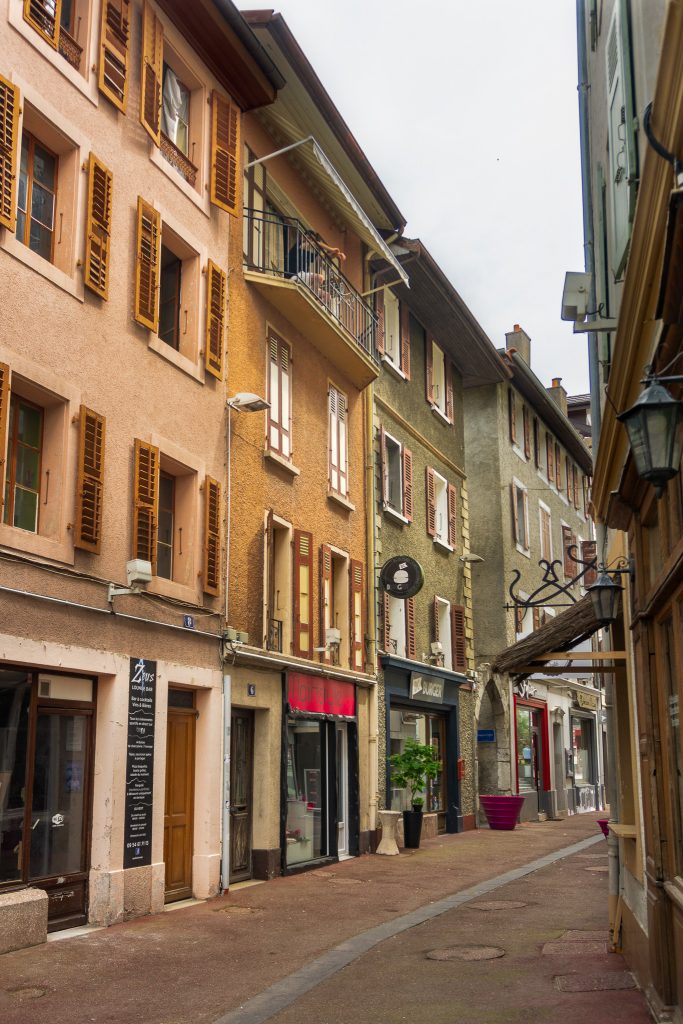 Evian Old Town Street