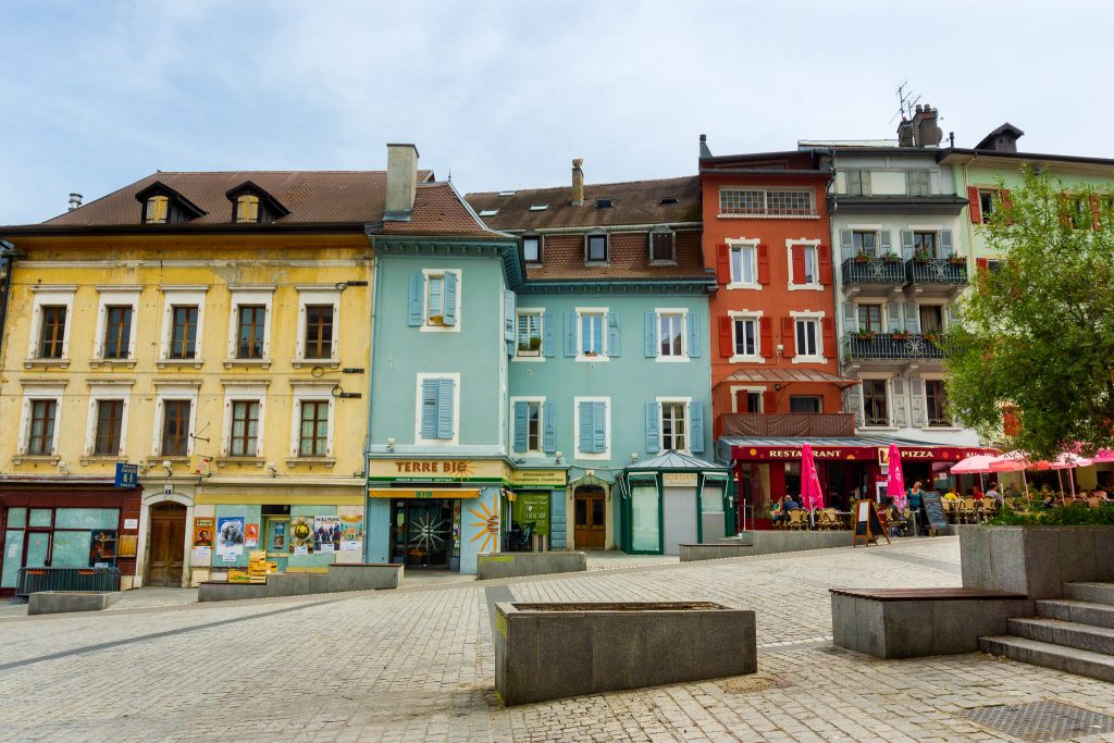 Evian-Les-Bains - colorful SPA town among top5 best places to discover in Haute-Savoie