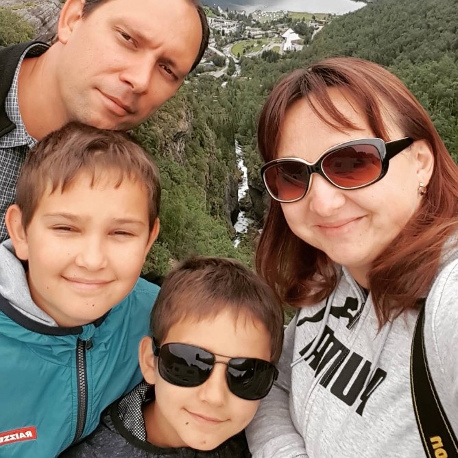 Elena, Yuriy, Roman & Andrey from Travel by Example
