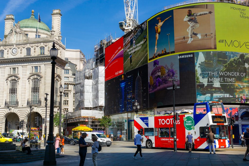 Harry Potter Filming Locations in London- Picadilly Circus