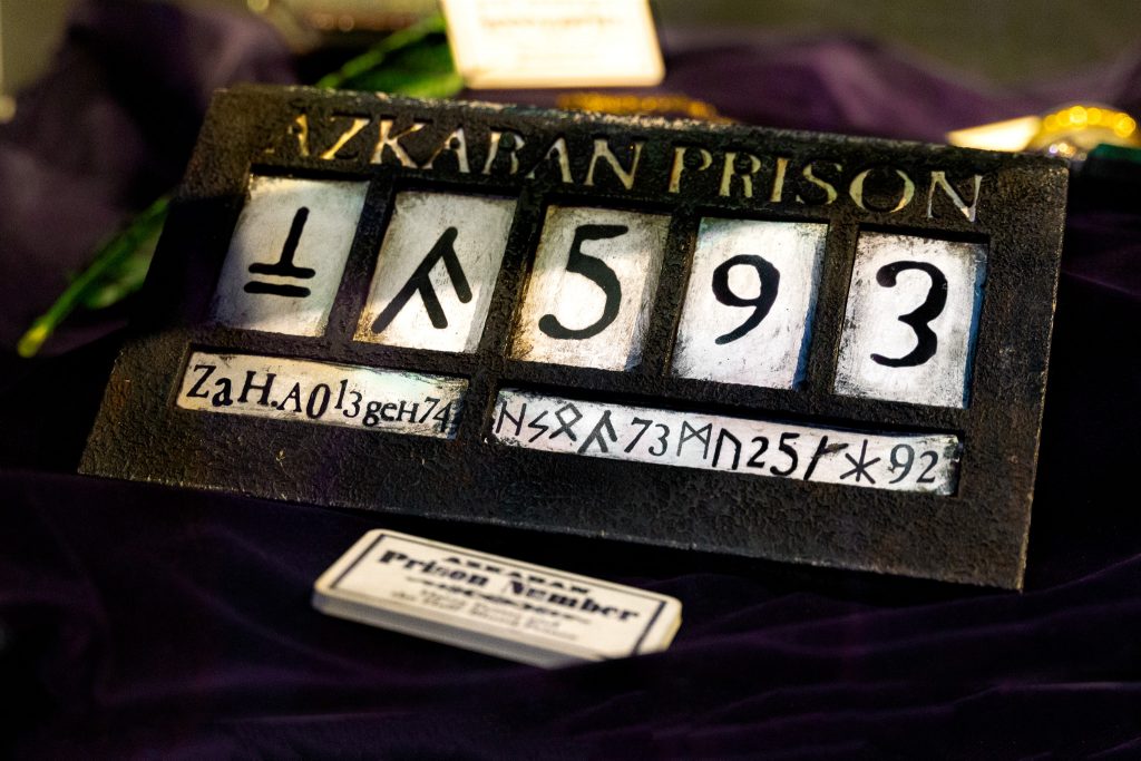 Harry Potter Warner Bros Studio Tour Attraction London - Prisoner of Azkaban prop