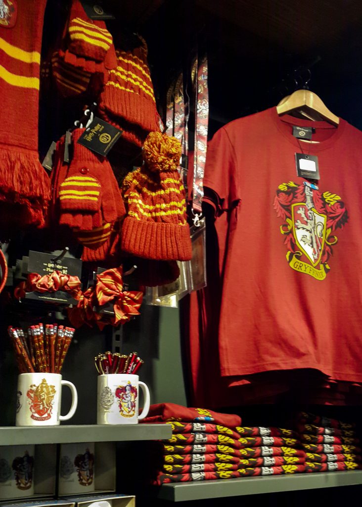 Inside Harry Potter Shop at Platform 9¾ Kings Cross