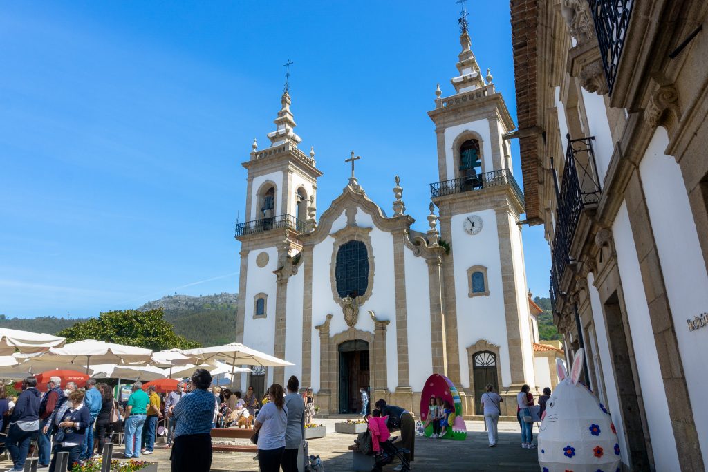 Church Igreja de São Cipriano, in Vila Nova de Cerveira