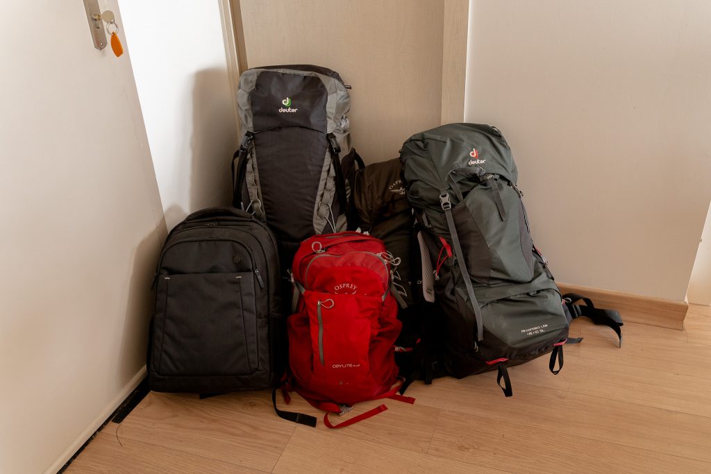 How to pack for full time travel as a digital nomads