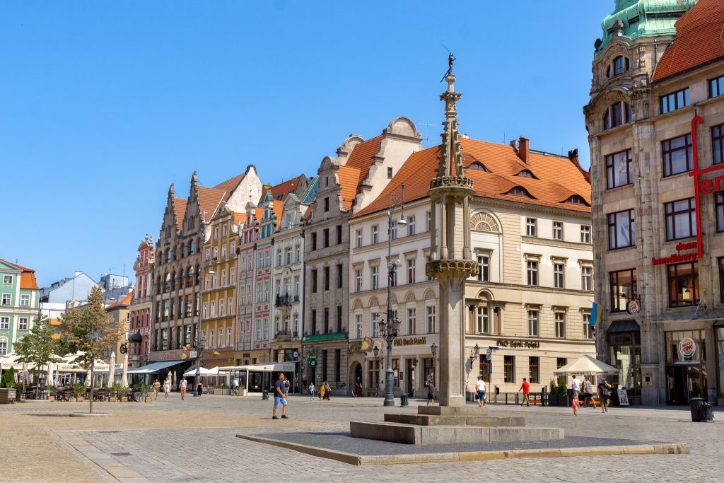 Pregierz on Wrocław Market Square