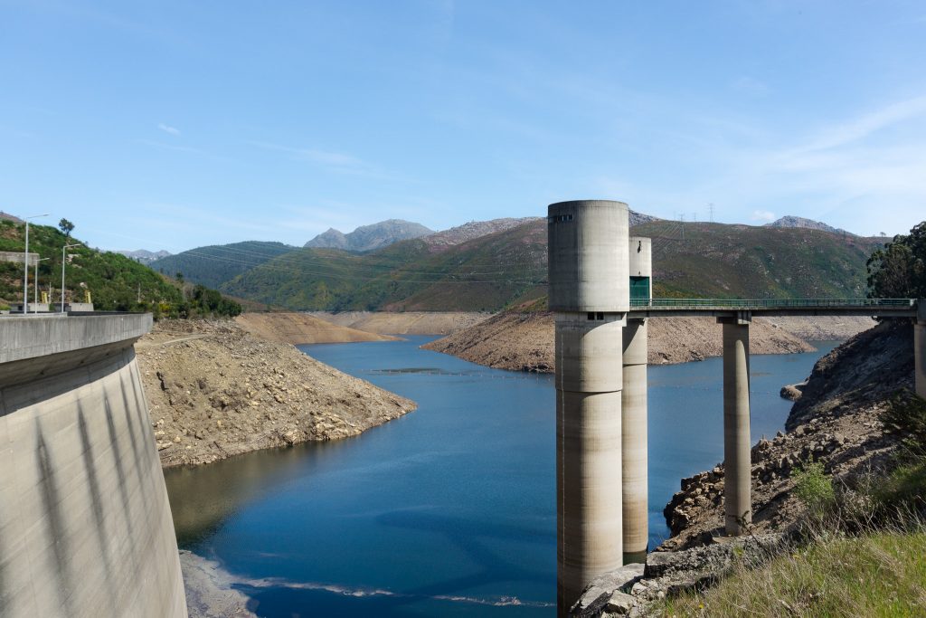 Alto Lindoso Dam in Peneda-Geres National Park