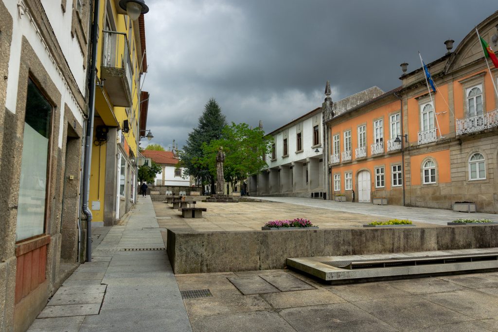 Municipal Square and Pillory of Arcos de Valdevez, Portugal