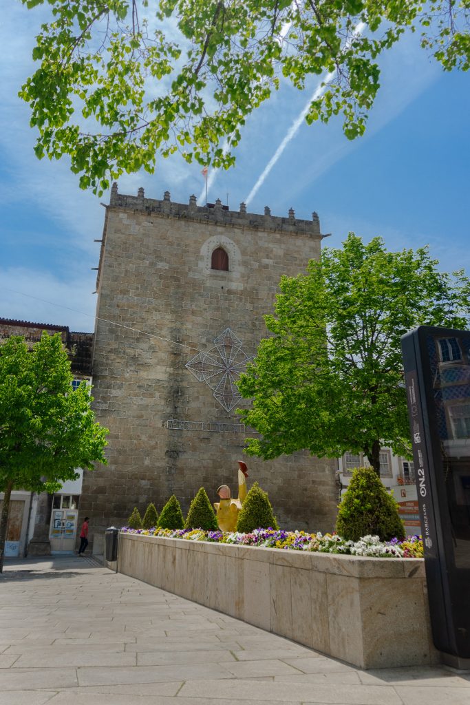 New Gate Tower in Barcelos, Portugal