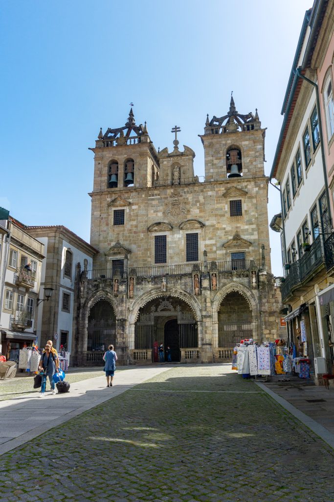Braga Cathedral, Sé de Braga - view from the front