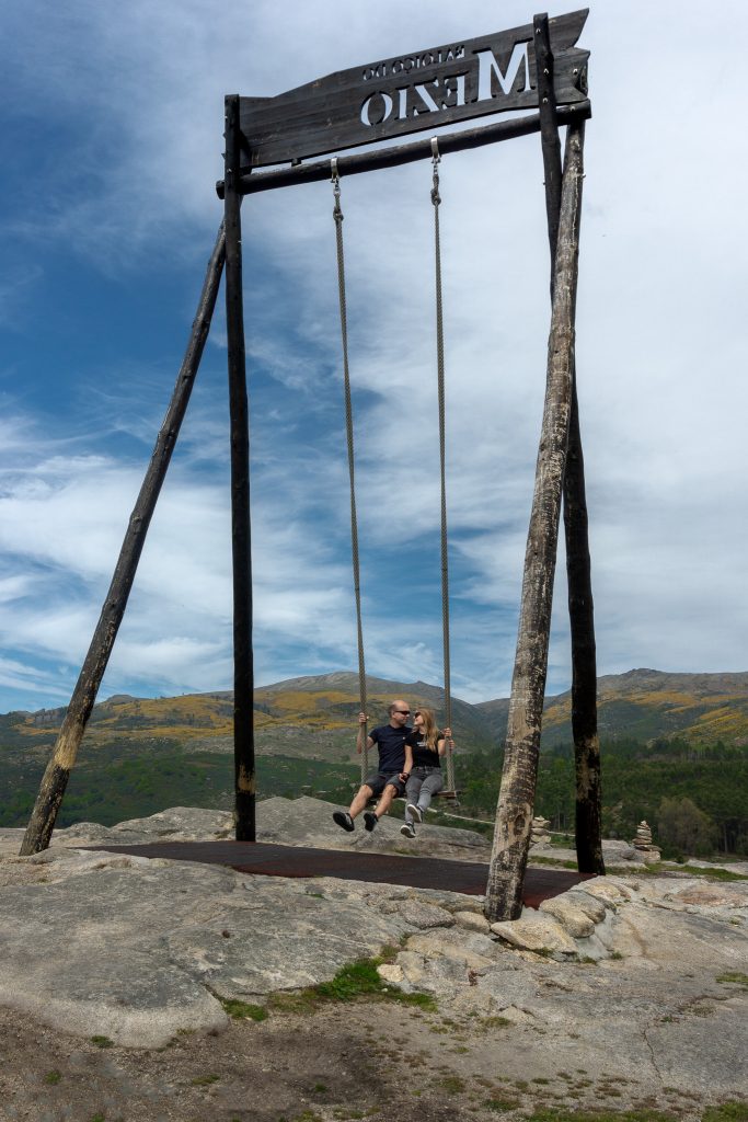 Mezio Swing in Peneda-Geres National Park in Portugal