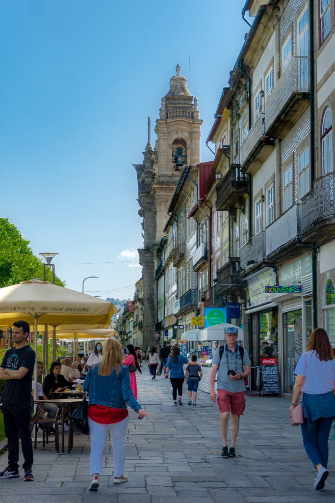 Shopping streets in Braga
