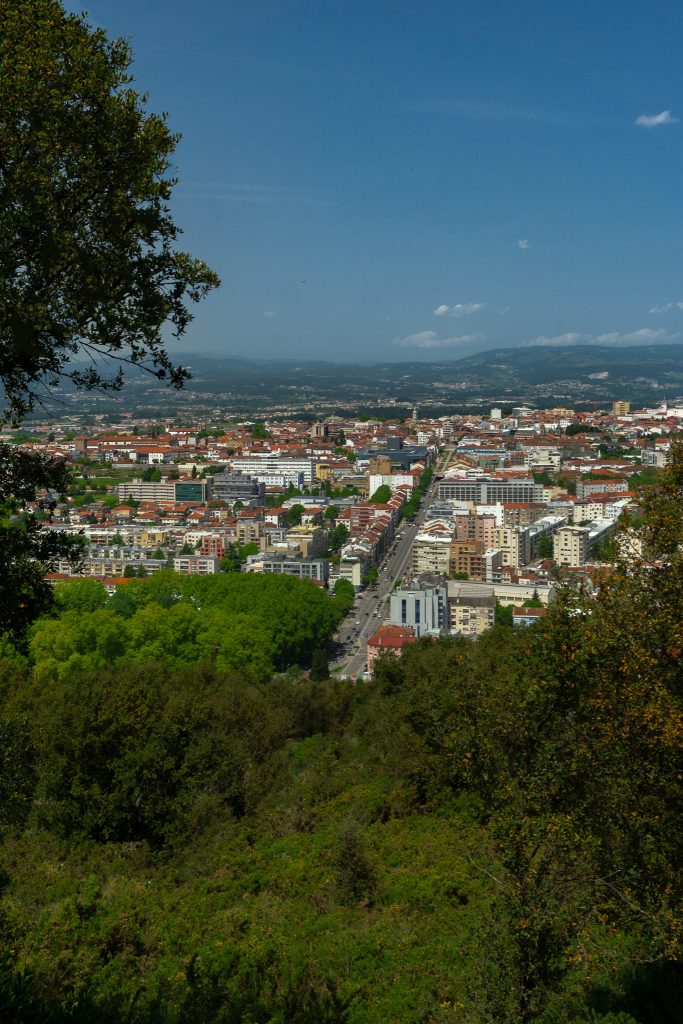 Things to do in Braga - watch town from Miradouro do Picoto