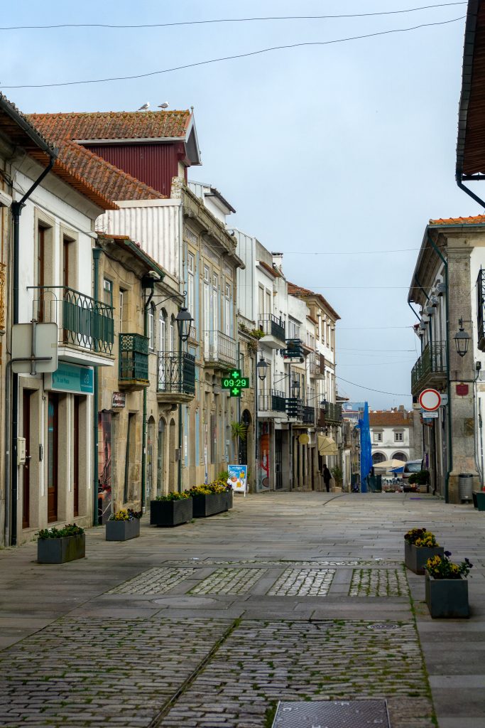What to see in Caminha Portugal - Old Town Streets