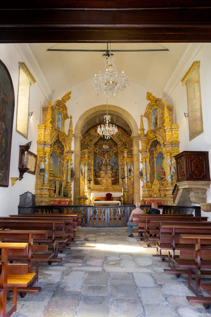 Valenca do Minho Churches -inside Capela Militar do Bom Jesus