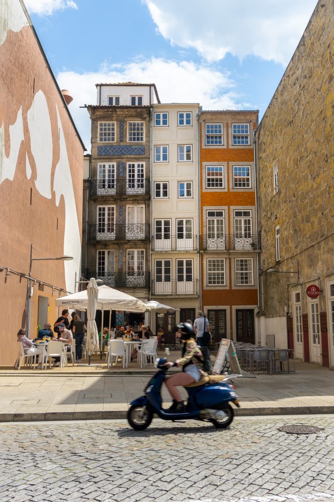 Cais da Ribeira in Porto Old Town
