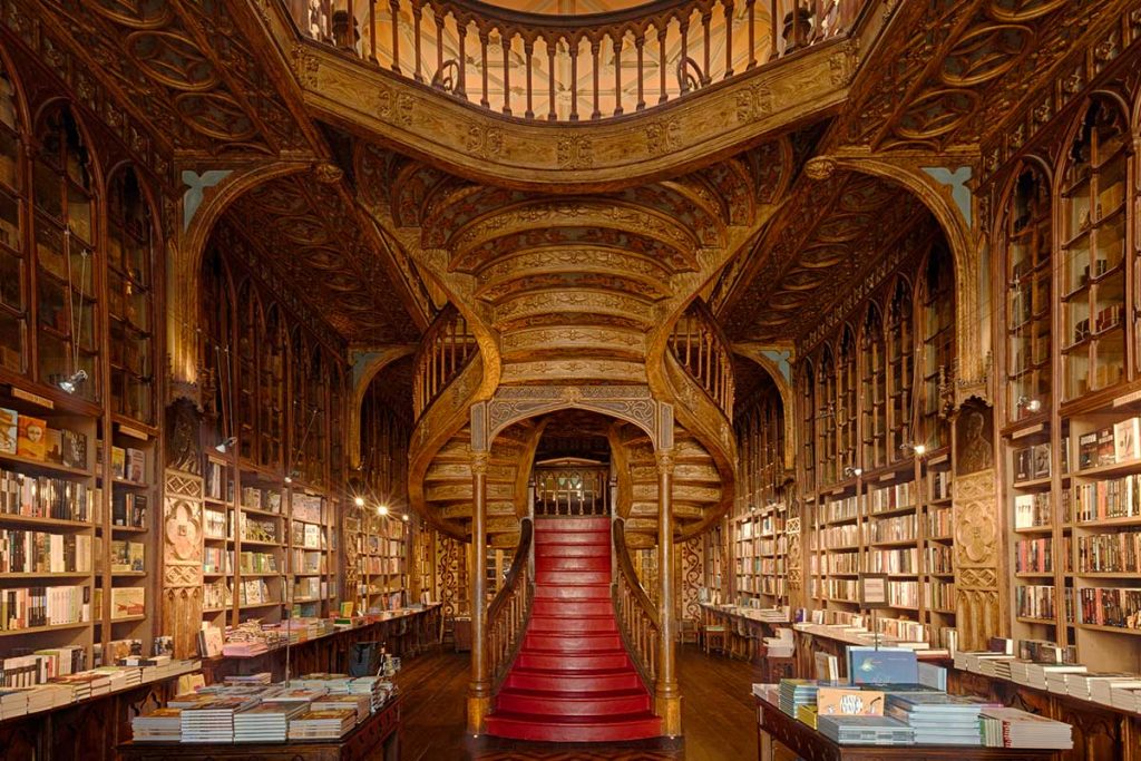 Lello Bookstore In Porto, Portugal