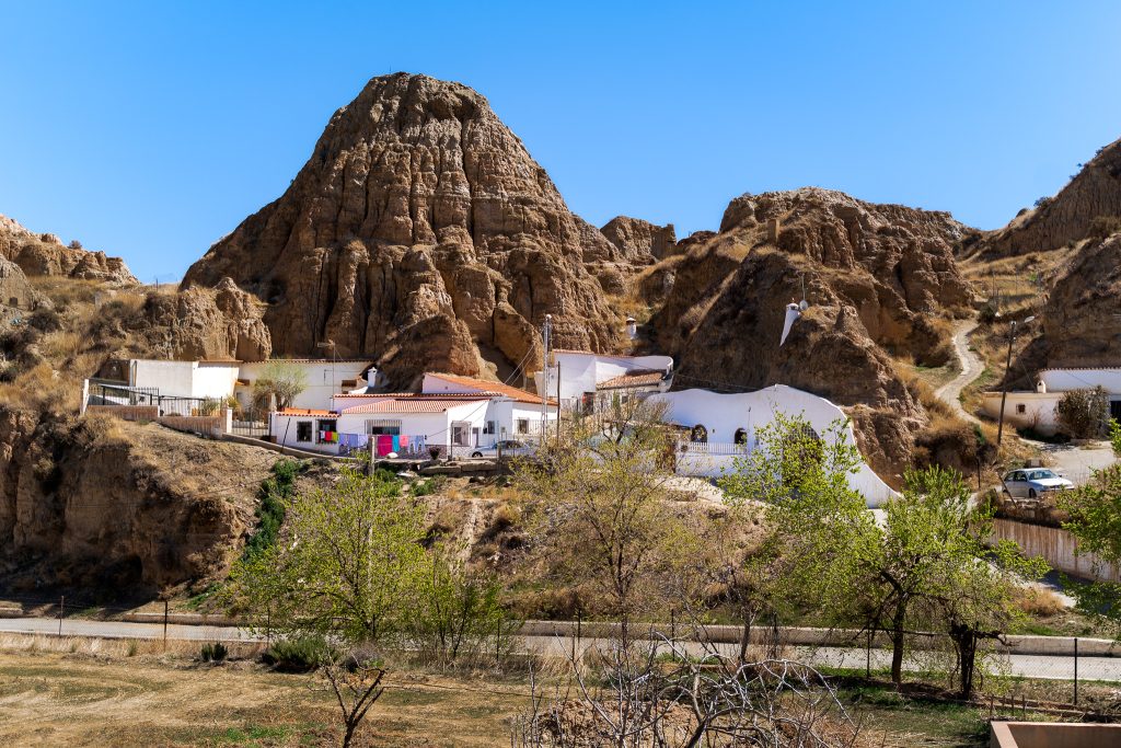 Discover Most Beautiful Spanish White Villages In Andalucia - Guadix and its cave houses