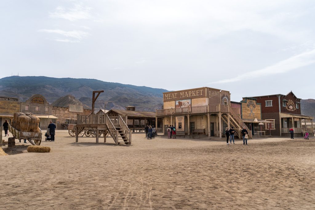 Western Town Movie SetÂ in Oasys MiniHollywood In Tabernas Desert